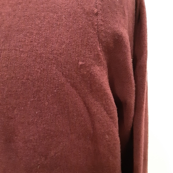 NWT Evolution Burgundy Cardigan - Picture 6 of 10